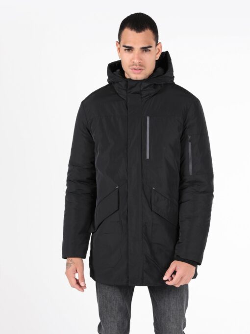 erkek_mont_134507 COLINS ΑΝΔΡΙΚΟ ΜΠΟΥΦΑΝ CL1051059 BLACK