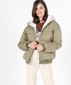 kadin_mont_133745 COLINS ΜΠΟΥΦΑΝ ΓΥΝΑΚΕΙΟ CL1051139 khaki