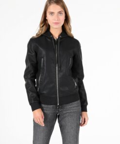 ΓΥΝΑΙΚΕΙΟ JACKET ΔΕΡΜΑΤΙΝΗ COLINS CL1050326 BLACK