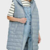 20220121161509_only_15242431_makry_gynaikeio_amaniko_puffer_mpoufan_gia_cheimona_mple Γυναικείο Μπουφάν Αμάνικο ONLY 15242431 Σιελ