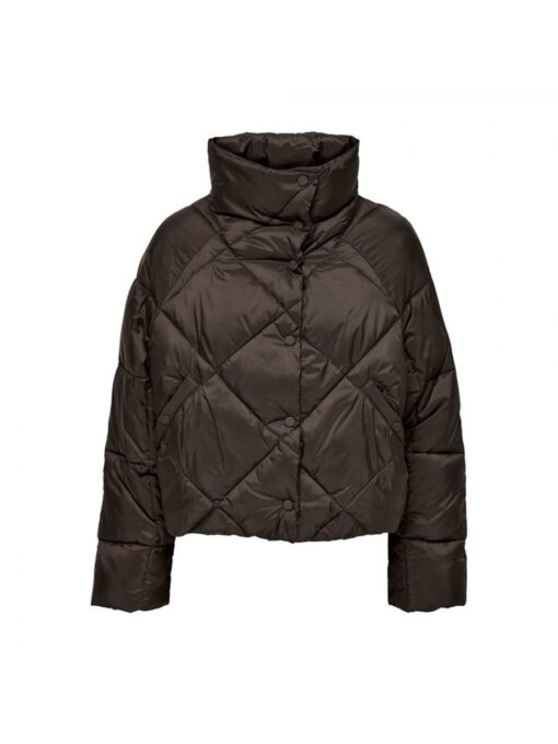 00674220kafe-900x1200w ONLY CAROL PUFFER JACKET BF - 15271107-BLACK