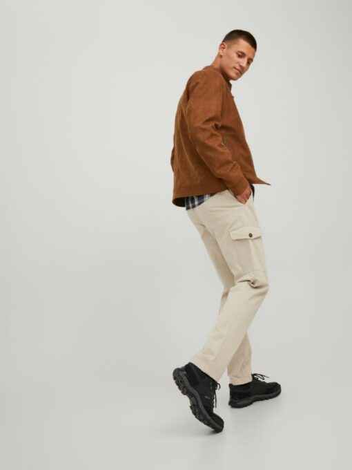 ACK & JONES 12224001 JPSTOLLIE JJBOWIE  CARGO SA oxford tan