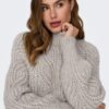 ONLY_Autumnwinter_4341412_15307016-4 ONLY Πλεκτό πουλόβερ Κωδικός: 15307016 μπεζ