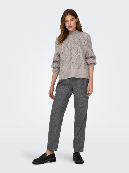 ONLY_Autumnwinter_4341412_15307016-5 ONLY Πλεκτό πουλόβερ Κωδικός: 15307016 μπεζ