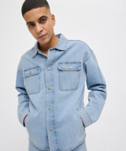 F_12249029_M_4388091_Creative Jack & Jones - Shirts - jeans 12249029 blue