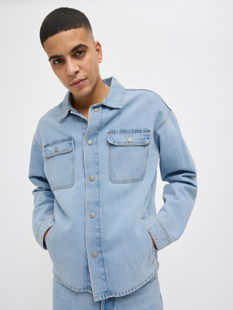 Jack & Jones - Shirts - jeans 12249029 blue