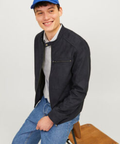 F_12264806_M_4601420_Creative Aνδρικο Μπουφαν Jack & Jones - Outerwear - 12264806 blue