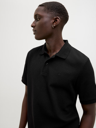 Jack & Jones - T-Shirts & Tops - 12268130 polo black