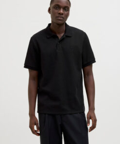 Jack & Jones - T-Shirts & Tops - 12268130 polo black