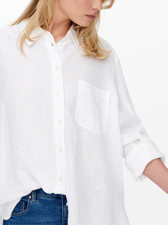 Γυναικειο Πουκαμισο ONLY - Shirts - 15259585 white