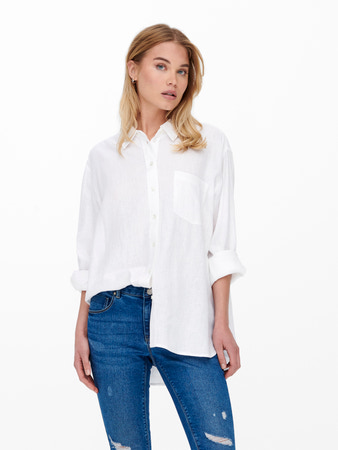 Γυναικειο Πουκαμισο ONLY - Shirts - 15259585 white
