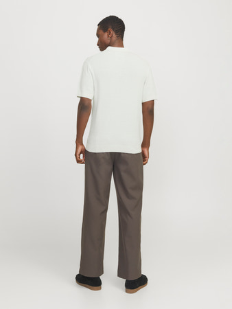 Jack & Jones -Aνδρικο Knit Polo-Shirt - 12271483 polo white