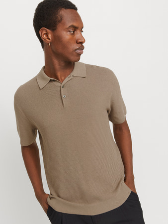 Jack & Jones -Aνδρικο Knit Polo-Shirt - 12271483  mpez