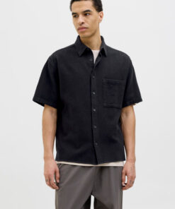 F_12272856_M_4709196_Front Jack & Jones -Aνδρικο Shirt - 12272856 black