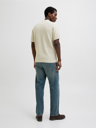 Aνδρικο Jack & Jones - Knitted Polo-Shirt - 12273012 polo white