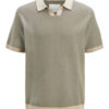 Jack & Jones -Aνδρικο Knitted Polo-Shirt - 12273012 polo brown