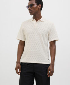 F_12275090_M_4724856_Front ΑΝΔΡΙΚΟ POLO Jack & Jones - T-Shirts & knit - 12275090 white