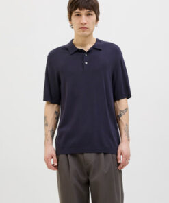 F_12275454_M_4749173_Front ΑΝΔΡΙΚΟ POLO Jack & Jones - Knit - 12275454 polo