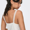 Γυναικειο ONLY - T-Shirts & Tops - 15319650 white