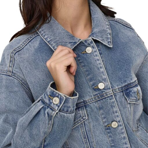 only-onlpenny-ls-ovs-tin-dnm-jacket-bj (2) ΓΥΝΑΙΚΕΙΟ ONLY JACKET DNM OVERSIZED BJ 15311684 blue